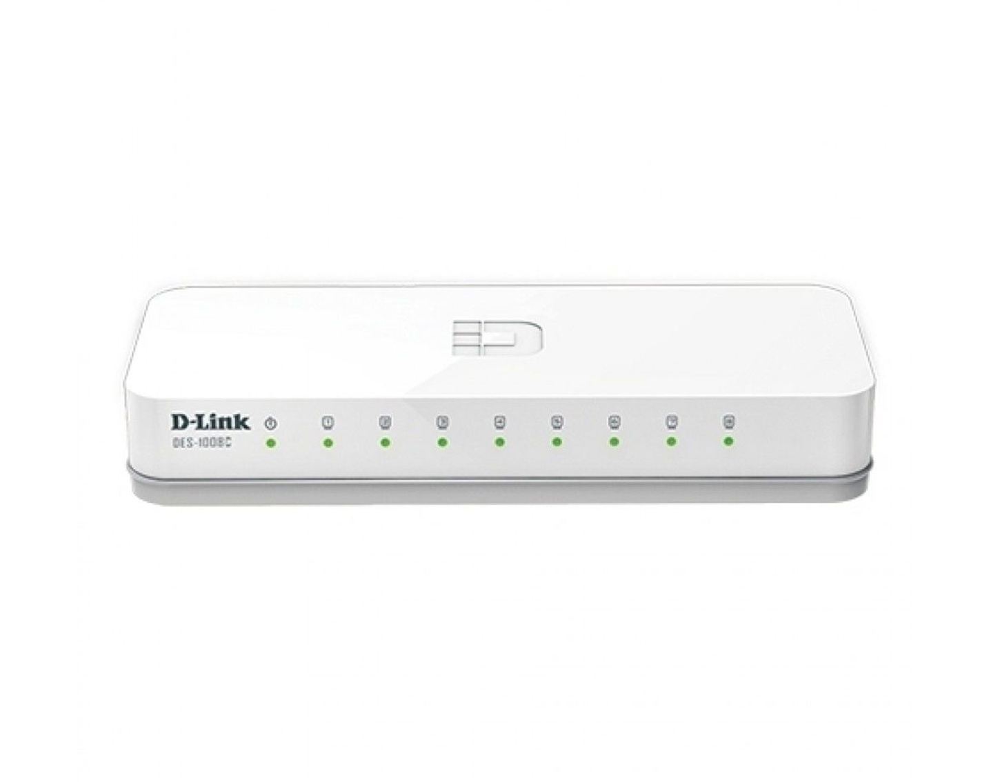 قیمت و خرید سوییچ شبکه 8 پورت دی لینک مدل DES-1008C | نت ران